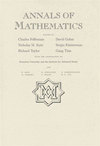 ANNALS OF MATHEMATICS