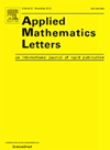 APPLIED MATHEMATICS LETTERS