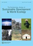 INTERNATIONAL JOURNAL OF SUSTAINABLE DEVELOPMENT AND WORLD ECOLOGY