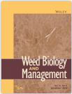 WEED BIOLOGY AND MANAGEMENT