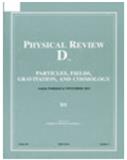 PHYSICAL REVIEW D