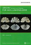 ARCHIV FUR MOLLUSKENKUNDE