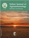 Italian Journal of Agrometeorology-Rivista Italiana di Agrometeorologia