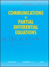 COMMUNICATIONS IN PARTIAL DIFFERENTIAL EQUATIONS