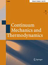 CONTINUUM MECHANICS AND THERMODYNAMICS